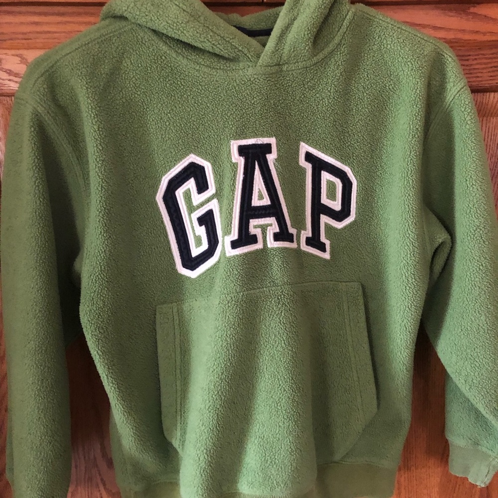 Boys Size 8 Green GAP Hoodie
